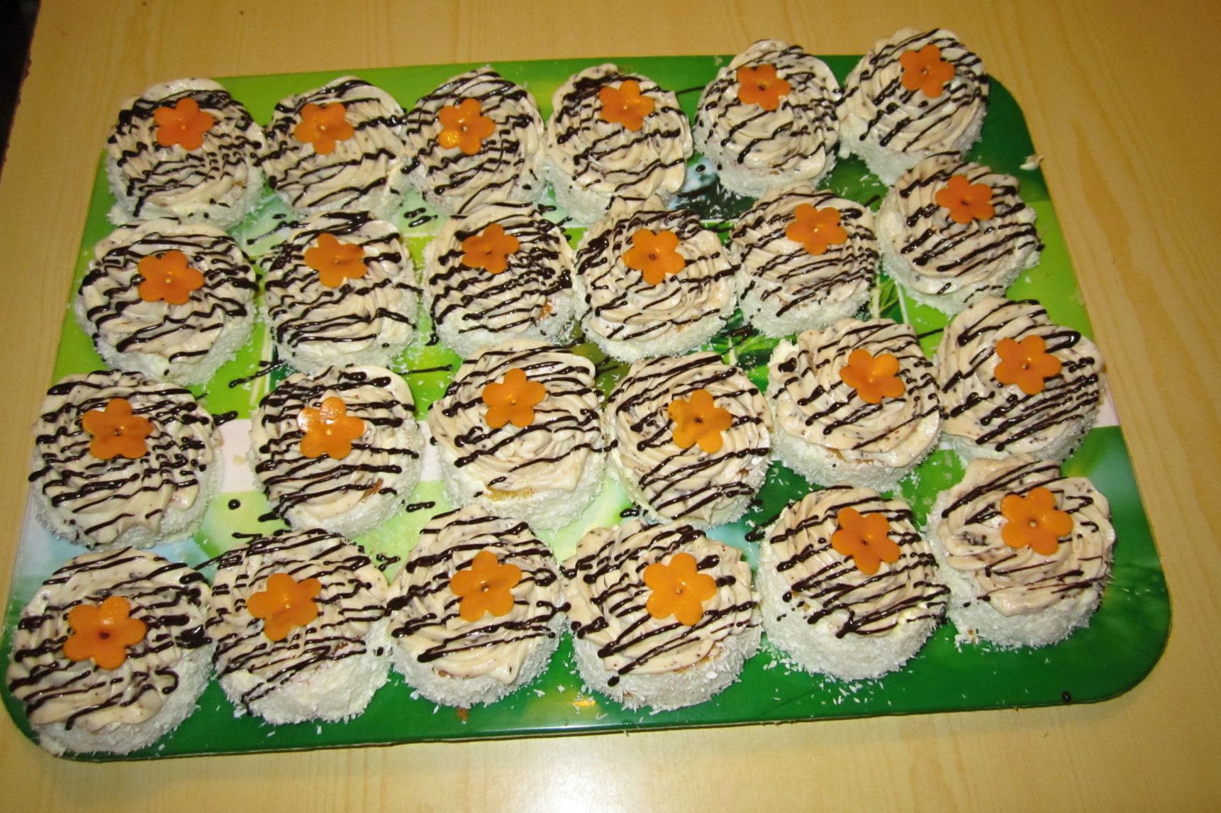 kokosové dortíky