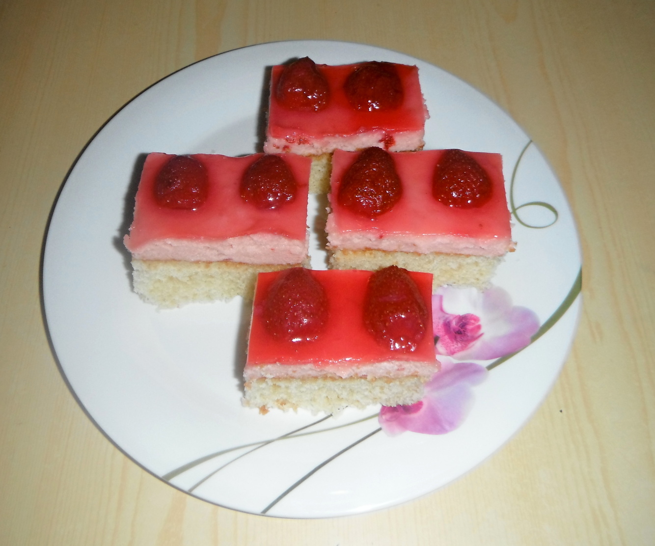 jahodové řezy